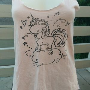 Unicorn Baby Pink Tank